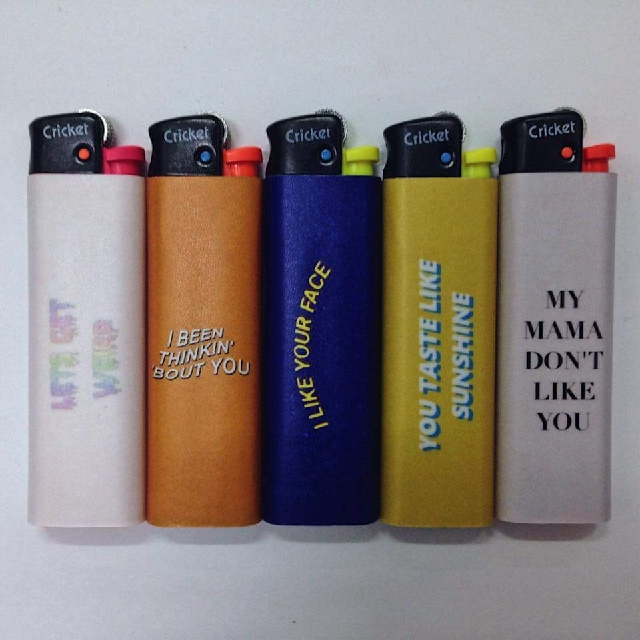 Custom Logo Available for Original Cigarette Cricket lighters