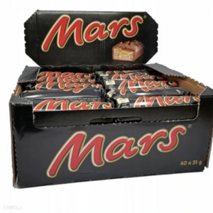 Export wholesale MARS 51G chocolate bars packaged from European FMCG supplier Ready to ship