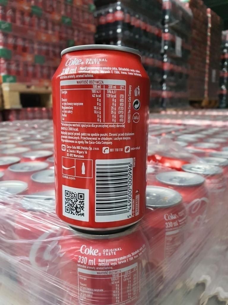 Coca Cola 330ml x 24 Cans German Origin/Coca Cola 330ML Wholesale Prices