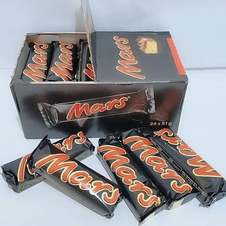 Export wholesale MARS 51G chocolate bars packaged from European FMCG supplier Ready to ship