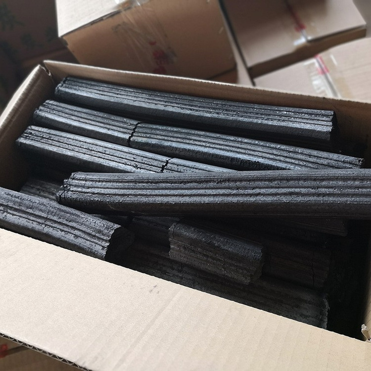 Less Ash BBQ Compressed Coal Bamboo Powder Briquette Charcoal in bulk for sale in Germany.