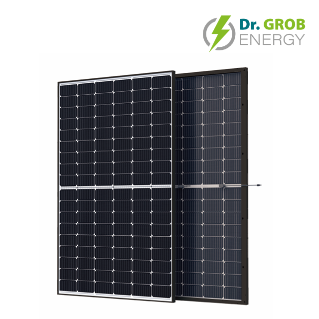 Quality Guaranteed Commercial Monofacial Half-Cell Solar Panel 405 Watt For Off-Grid Solar System DrGrob made in Germany product