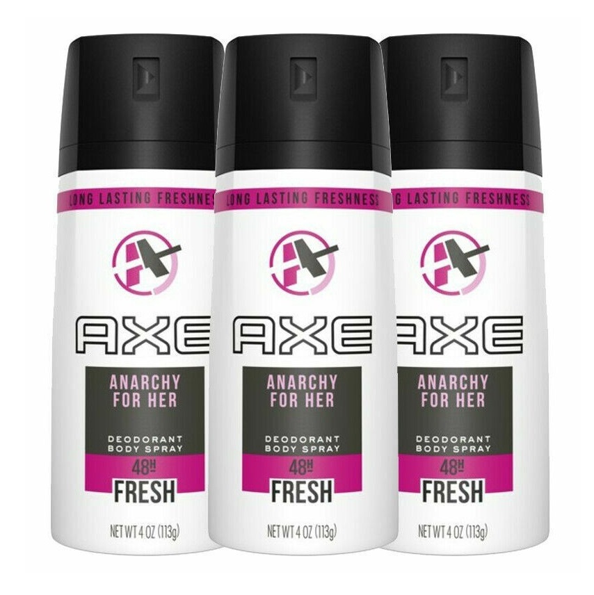 Wholesale Price Supplier Of Axe Anarchy For Her Deodorant & Body Spray for Women 150ml Pack of 3