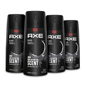 Hot Selling Price AXE Body Spray Deodorant for Men Black, 4.0 oz Wholesale Supplier