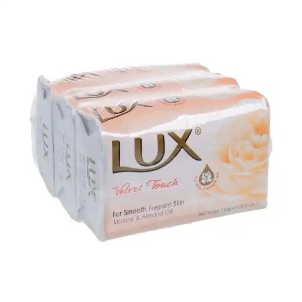 LUX Soft Touch Silk Essence & Rose Water Soap Bar,5.2 Ounce (Pack of 3)