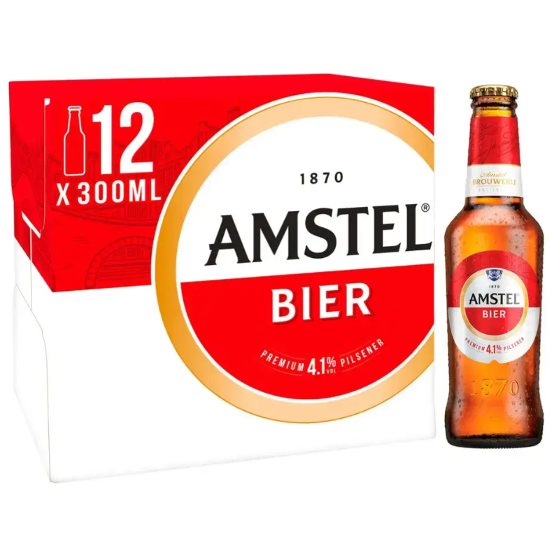 Brewed 5% Alcohol Contain Amstel Slow Brewed