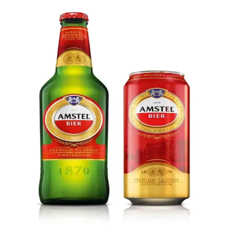 Brewed 5% Alcohol Contain Amstel Slow Brewed