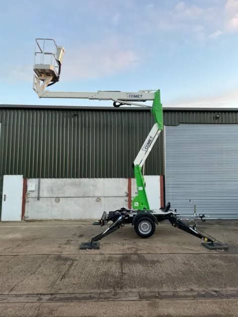 Cherry Picker/ 22m DC Diesel Towable Trailer Cherry Picker Wheels Spider Articulated Telescopic Boom Lift