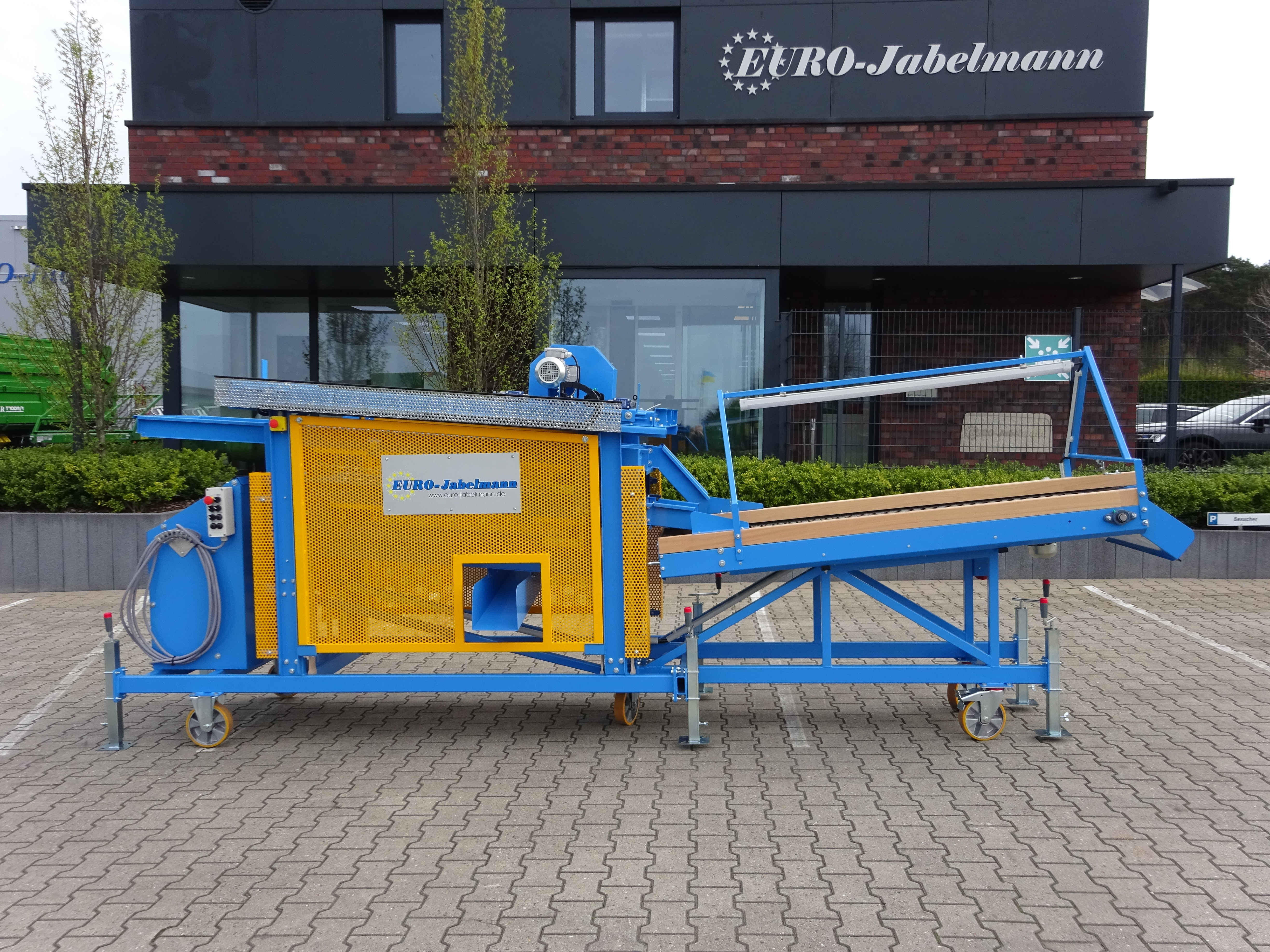 EURO-Jabelmann Flat Screen Potato Grader JKS 126/3 Alpha Onion Grader Size Sorting Machine For 3 Size Grading