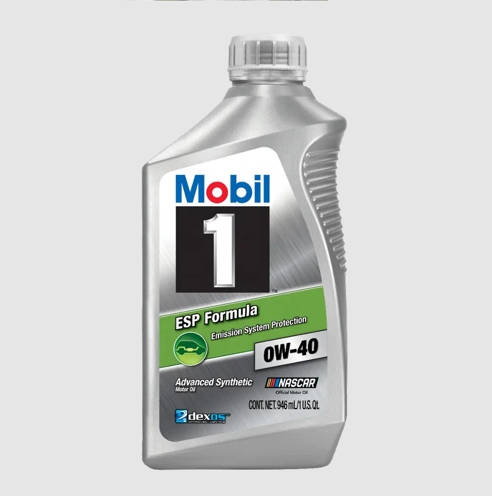 Mobil 1 ESP Full Synthetic 0W-40 Motor Oil 1- Quart Bottle ( Pack of 6) Exported from America