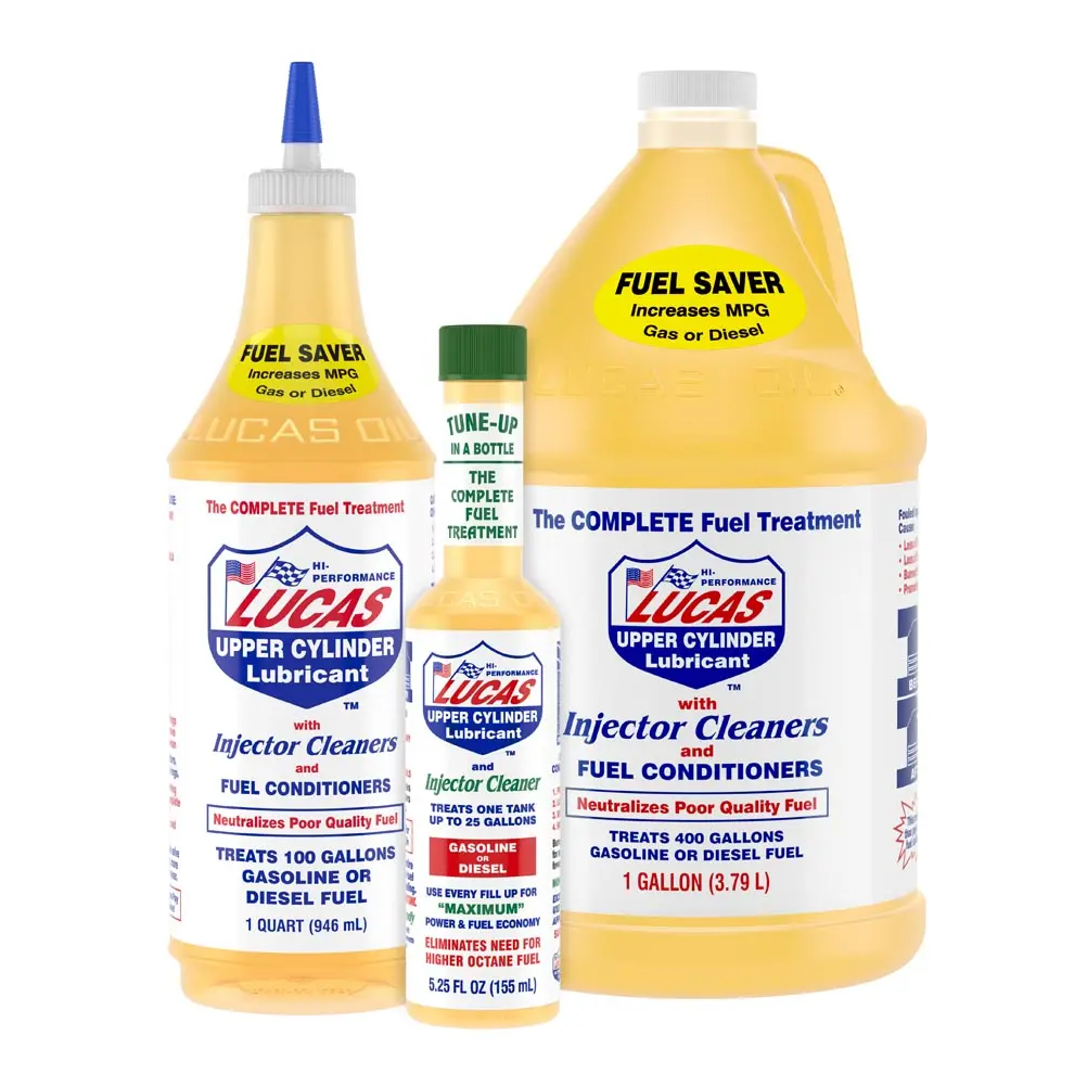 Lucas Upper Cylinder Lubricant Fuel Treatment 10003 Fuel Injector Cleaner 1 Quart 0.946 Liter