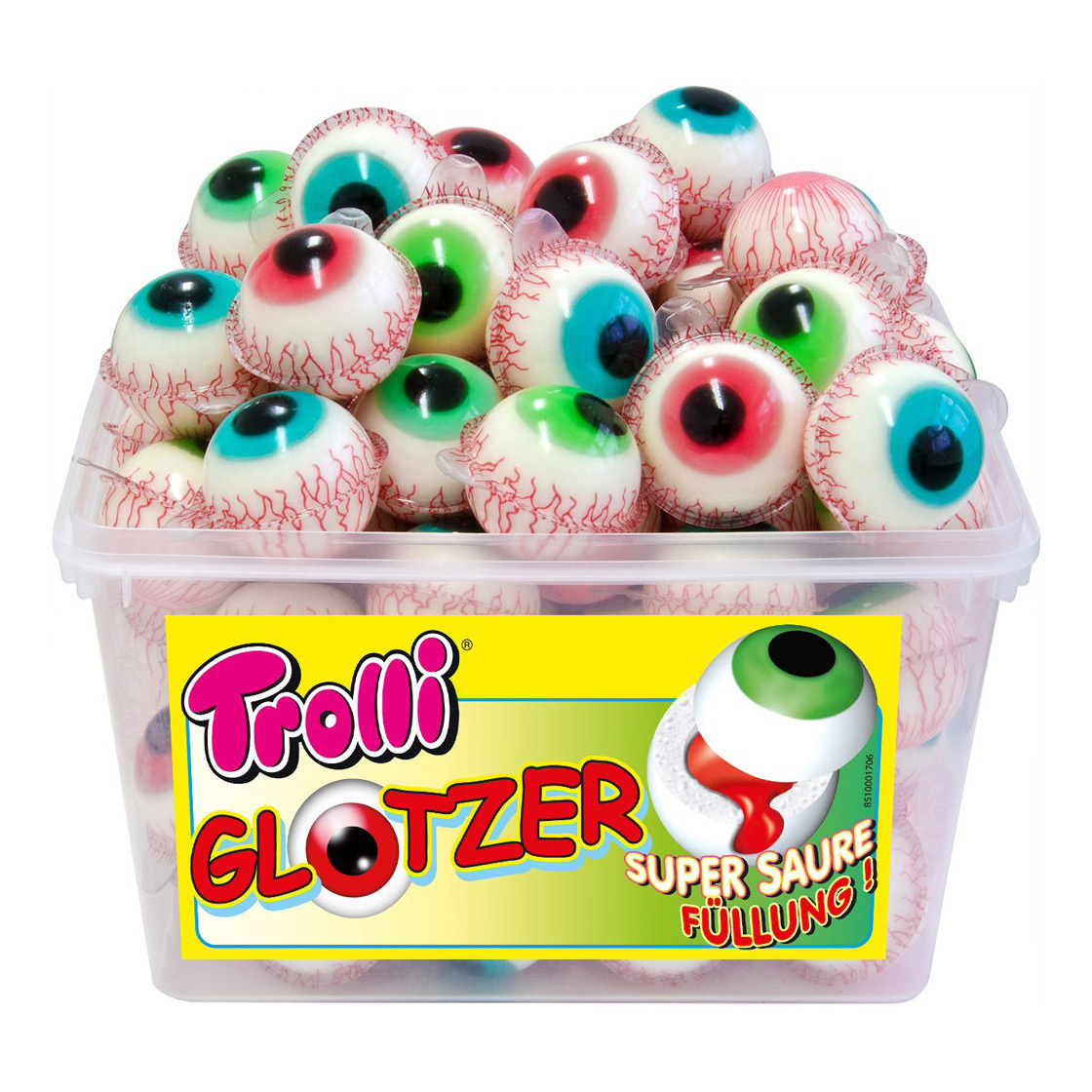 Trolli Pop Eye 18.8g x 12  Trolli Mini Burger Gummy Candies 80 pieces of 10 g Trolli