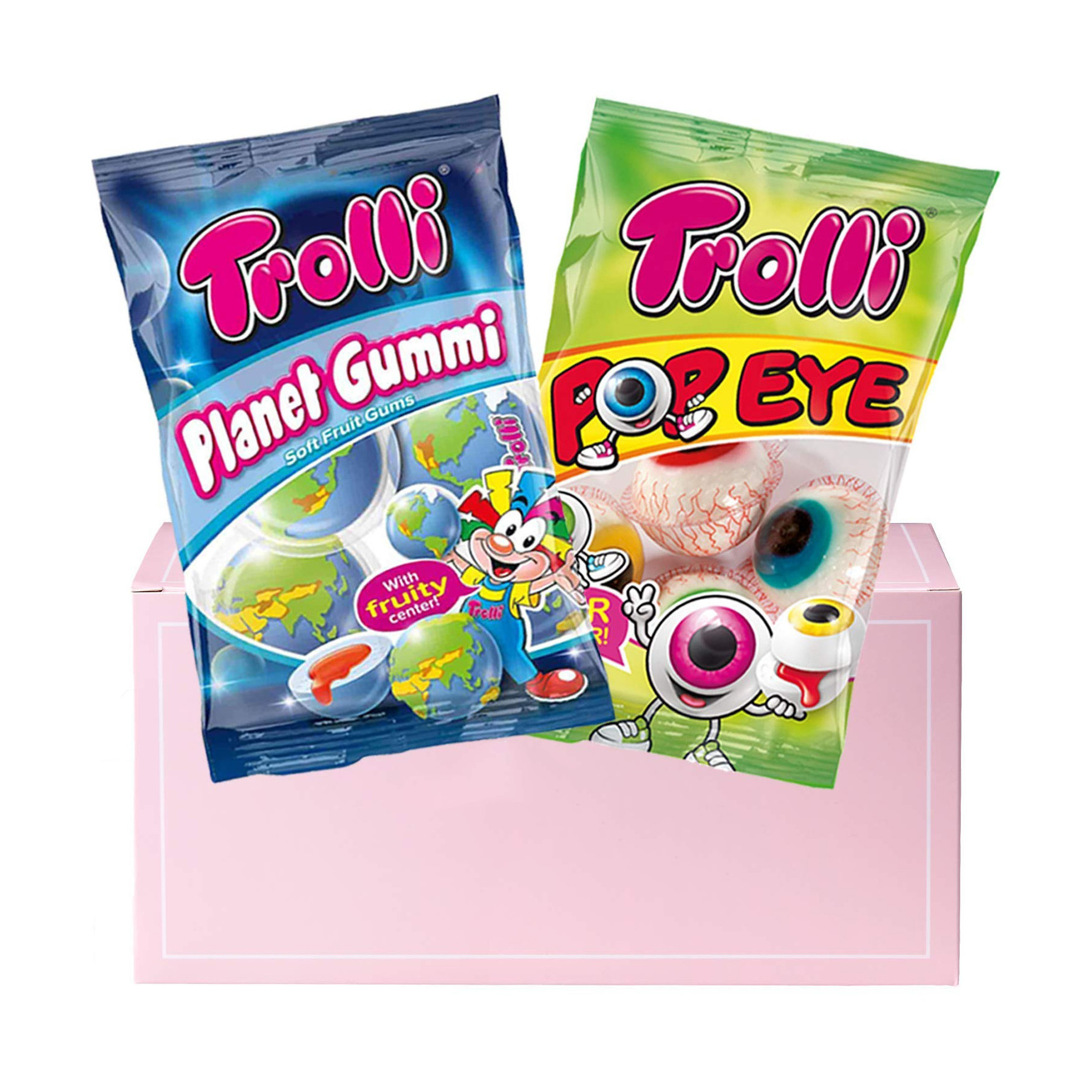 Trolli Mini Burger Gummy Candies 80 pieces of 10 g Trolli