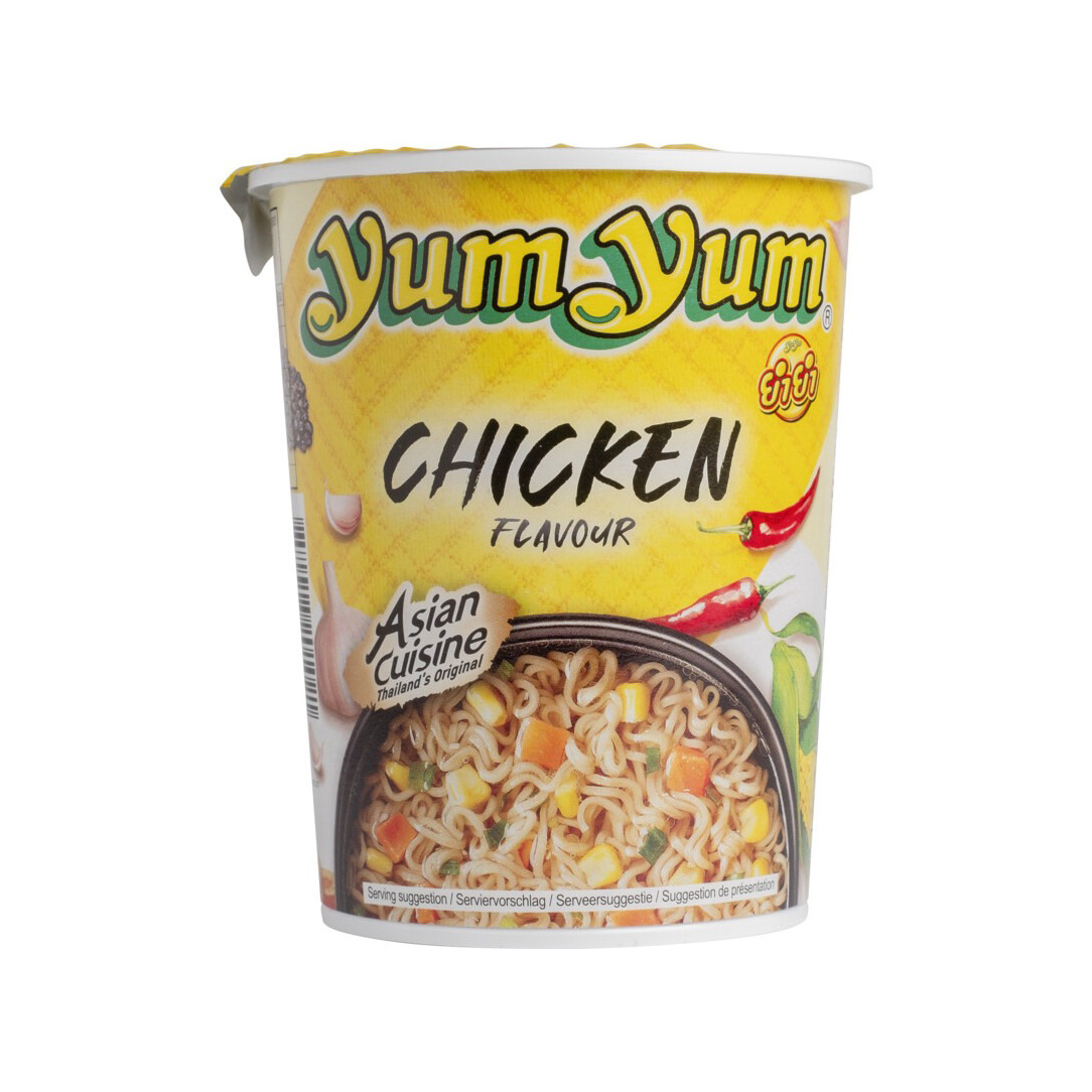 Yum Yum Tom Thai Style Instant Noodle Cup - Yum Shrimp Creamy .