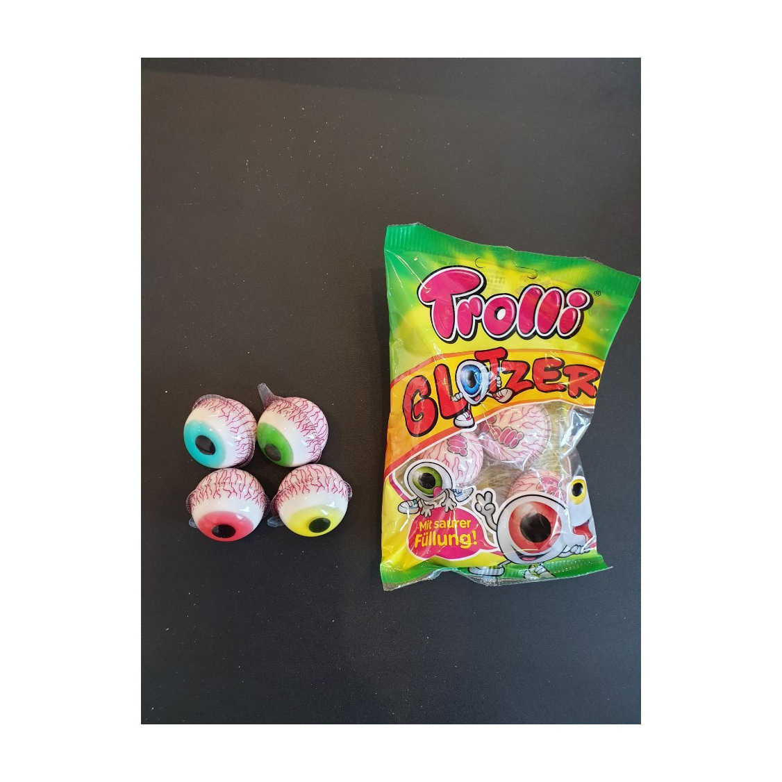 Trolli Pop Eye Gummi 18.8g(0.66 oz) x 12 Bags in Box