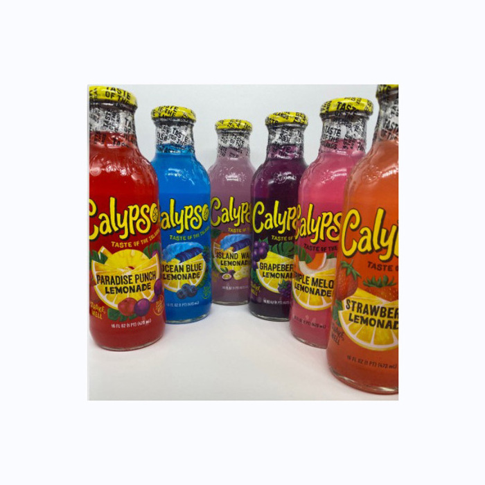 Calypso Carbonated Drinks, Calypso Fruit Drinks, Calypso drinks