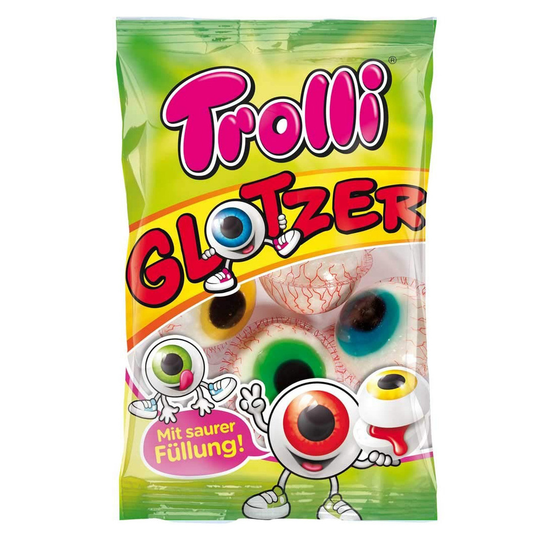 Trolli Mini Burger Gummy Candies 80 pieces of 10 g Trolli