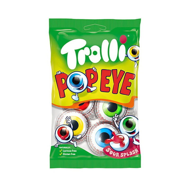 Trolli Pop Eye Gummy Candy 37.6g x 7