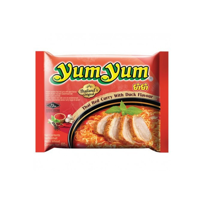 Yum Yum Tom Thai Style Instant Noodle Cup - Yum Shrimp Creamy .