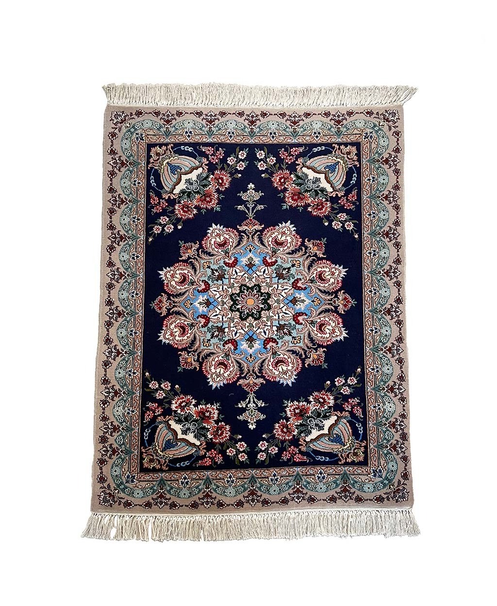 Isfahan Rugs Superior Quality Sophisticated Floral And Geometric Designs Exquisite Hand-Woven Persian Carpets