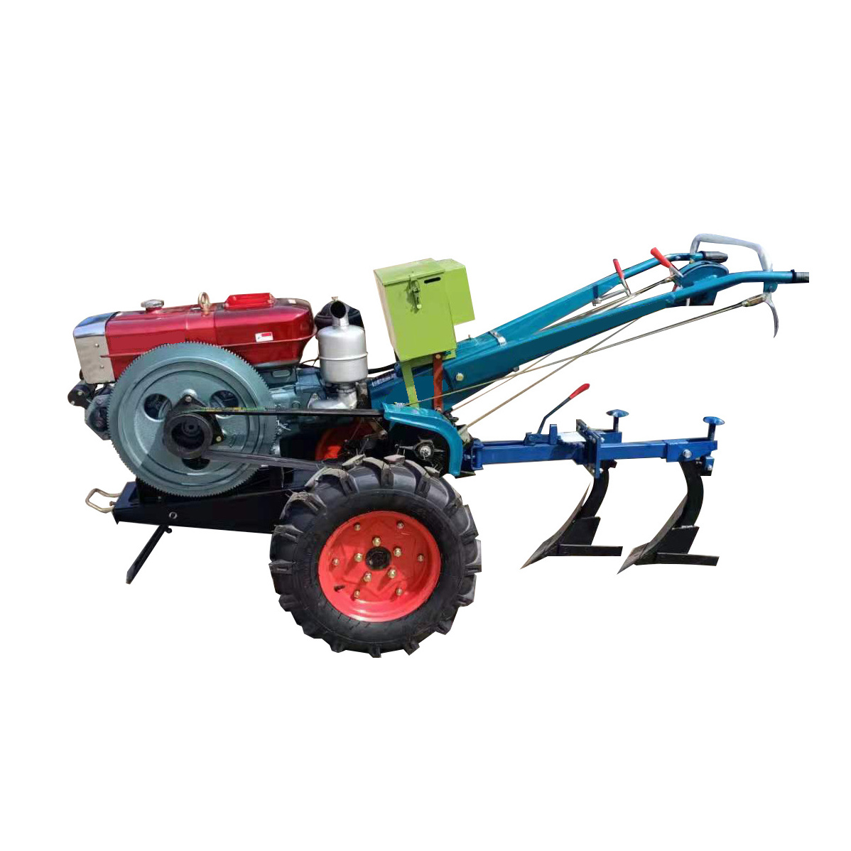 two wheel farm garden cultivators cheap mini hand tractors small tiller walking tractor with diesel engine