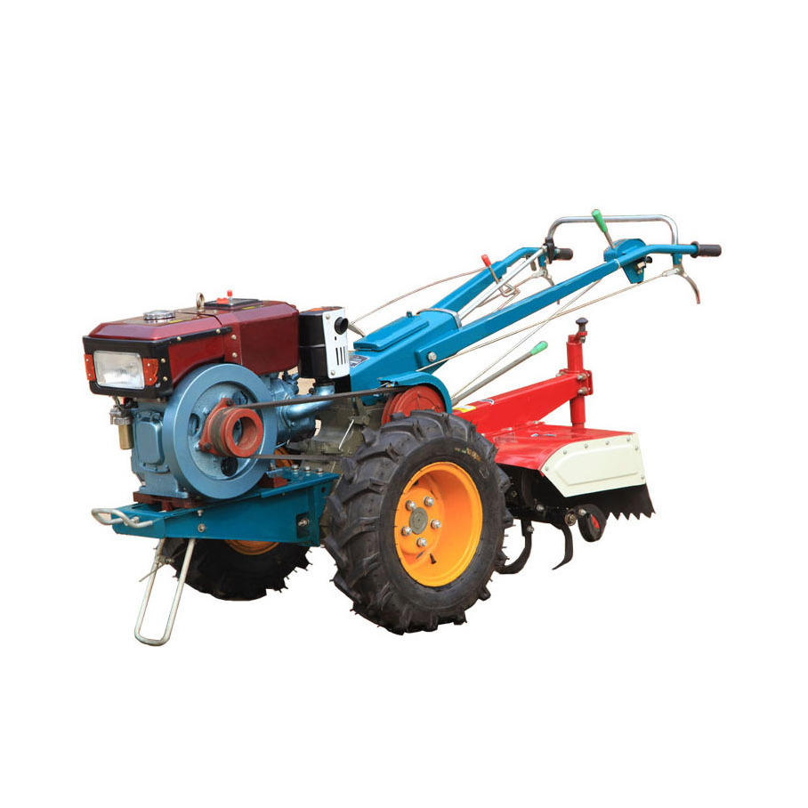 two wheel farm garden cultivators cheap mini hand tractors small tiller walking tractor with diesel engine