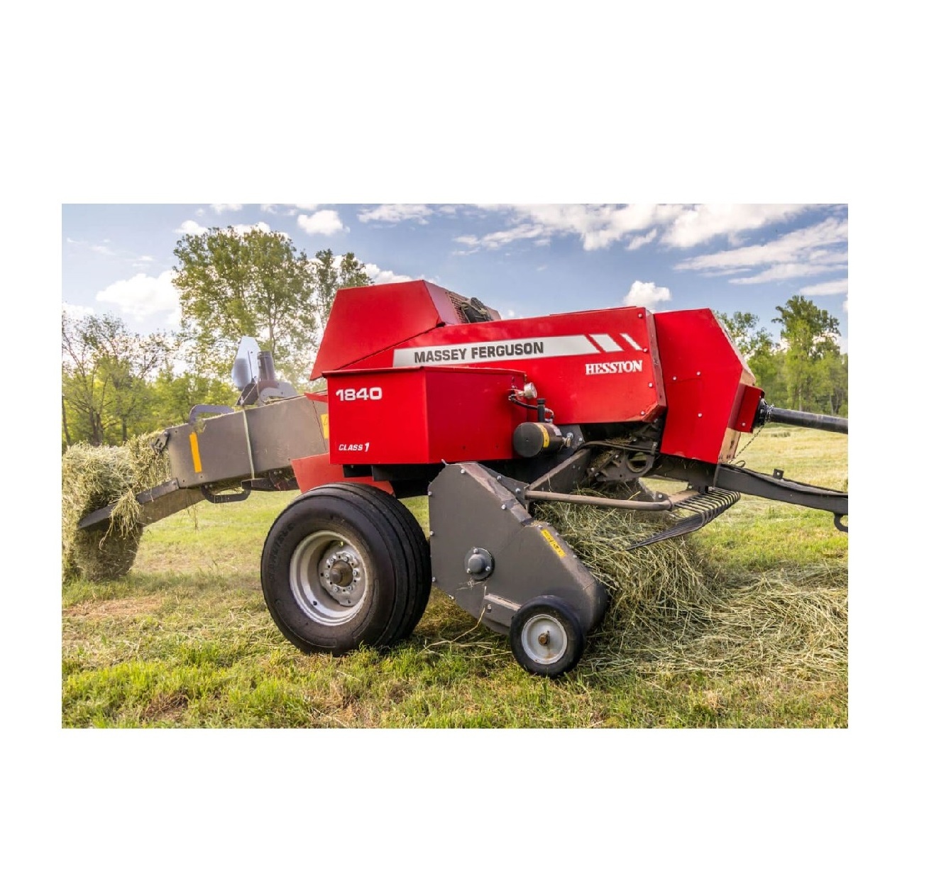 Massey Ferguson RB 3130F Baler IN STOCK, available for immediate delivery Massey Ferguson round Sileage Baler Net Wrap and twin