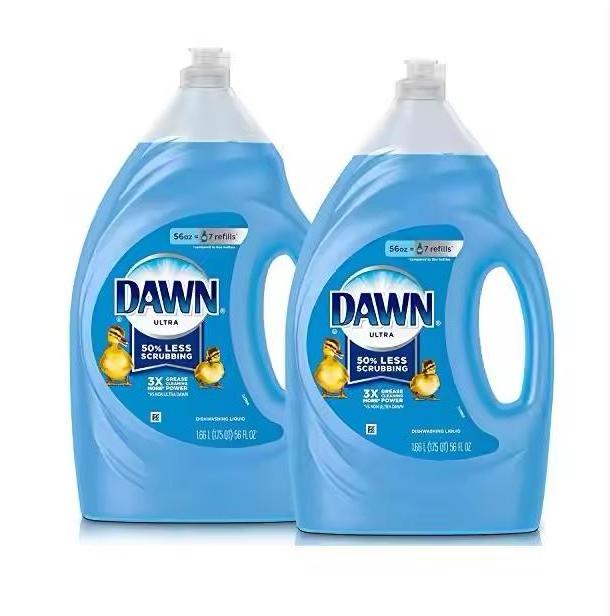 Dawn Powerwash Spray Starter Kit, Platinum Dish Soap, Fresh Scent, 1 Starter Kit + 1 Dawn Powerwash Refill, 16 fl oz each