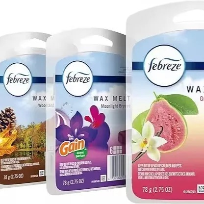 Febreze Wax Melts, Air Freshener and Odor Fighter, Variety Pack, 4 Packs, 6 Cubes Each