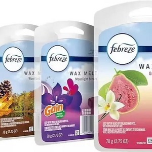 Febreze Wax Melts, Air Freshener and Odor Fighter, Variety Pack, 4 Packs, 6 Cubes Each