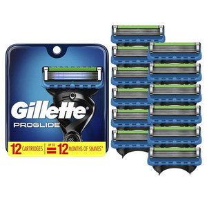 Top wholesale Gillette ProGlide Men's Razor Blades Refill Cartridges 12 count