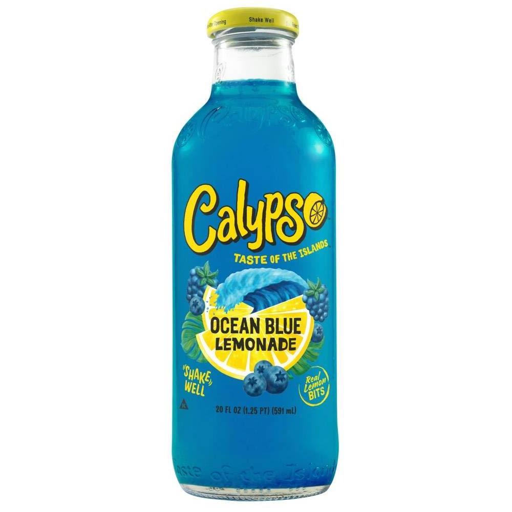 Calypso Ocean Blue Lemonade 12 Pack Soft Drink