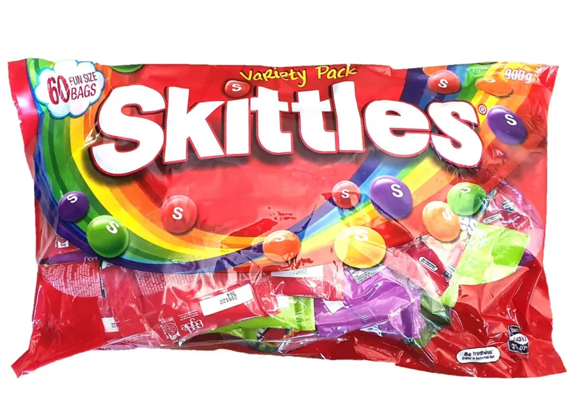 Wholesale skittles 40g various fruit flavor bags candy Exotic snacks