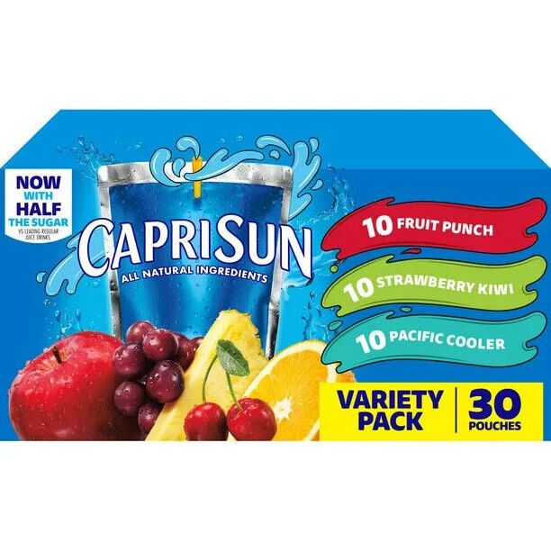 CAPRI SUN MULTIVITAMIN SAFARI FRUITS CAPRI SUN ORANGE FRUIT JUICE