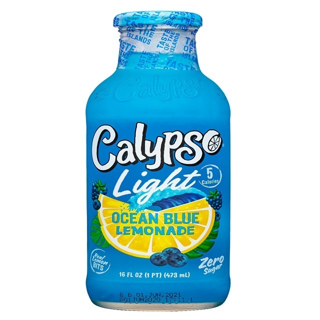 Calypso Ocean Blue Lemonade 12 Pack Soft Drink