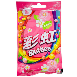 Wholesale skittles 40g various fruit flavor bags candy Exotic snacks