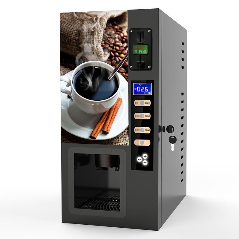 24 Hours ATM Vending Machine Automatic Cold And Hot Coffee Vending Machine