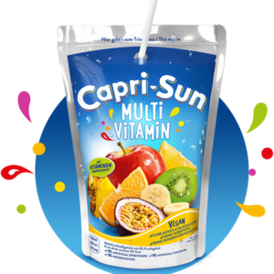 CAPRI SUN MULTIVITAMIN SAFARI FRUITS CAPRI SUN ORANGE FRUIT JUICE