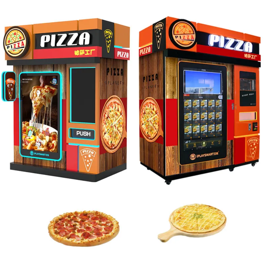 Touch Screen Vending Machine New Style Pizza Automatic Vending Machine For Sale