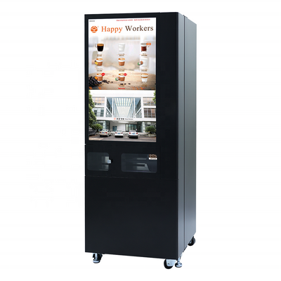 24 Hours ATM Vending Machine Automatic Cold And Hot Coffee Vending Machine