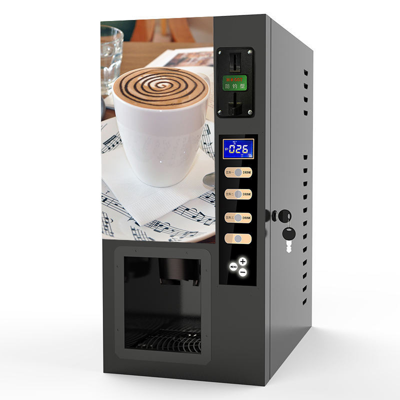 24 Hours ATM Vending Machine Automatic Cold And Hot Coffee Vending Machine