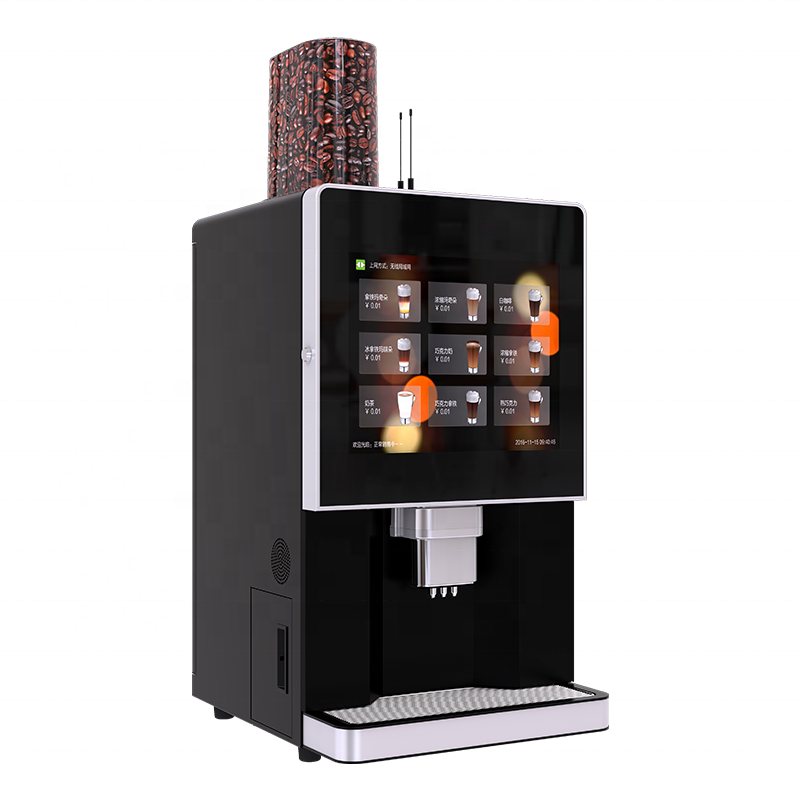 24 Hours ATM Vending Machine Automatic Cold And Hot Coffee Vending Machine