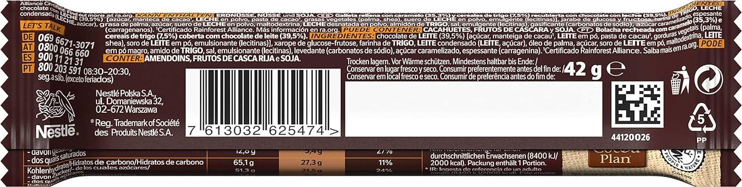 Nestle Lion Chocolate Bar 10 x 42g