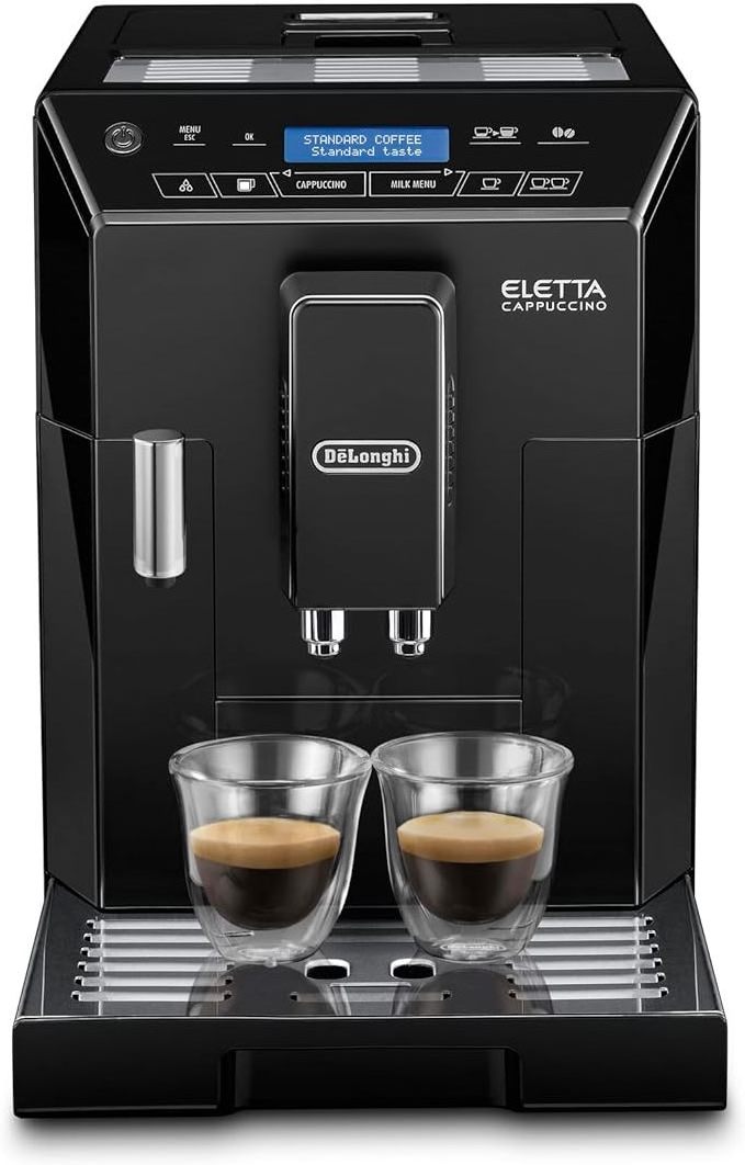 De'Longhi Eletta, Fully Automatic Bean to Cup Coffee Machine, Cappuccino and Espresso Maker, ECAM 44.660.B, 2 liters, Black