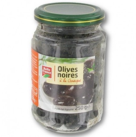 OLIVE NOIRE a LA GRECQUE-Belle France  12 X 250g