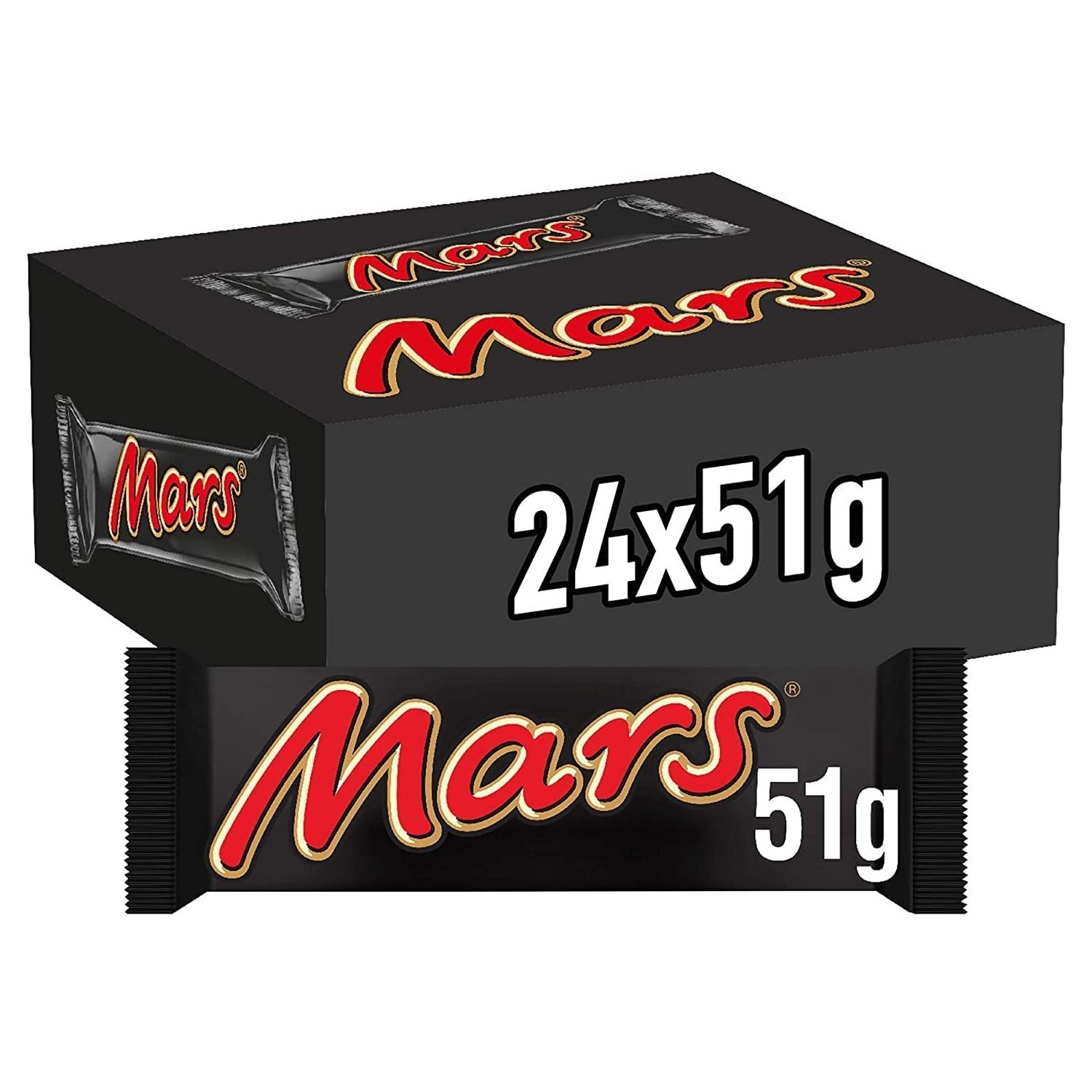 Mars Chocolate Bar Box 51g x24