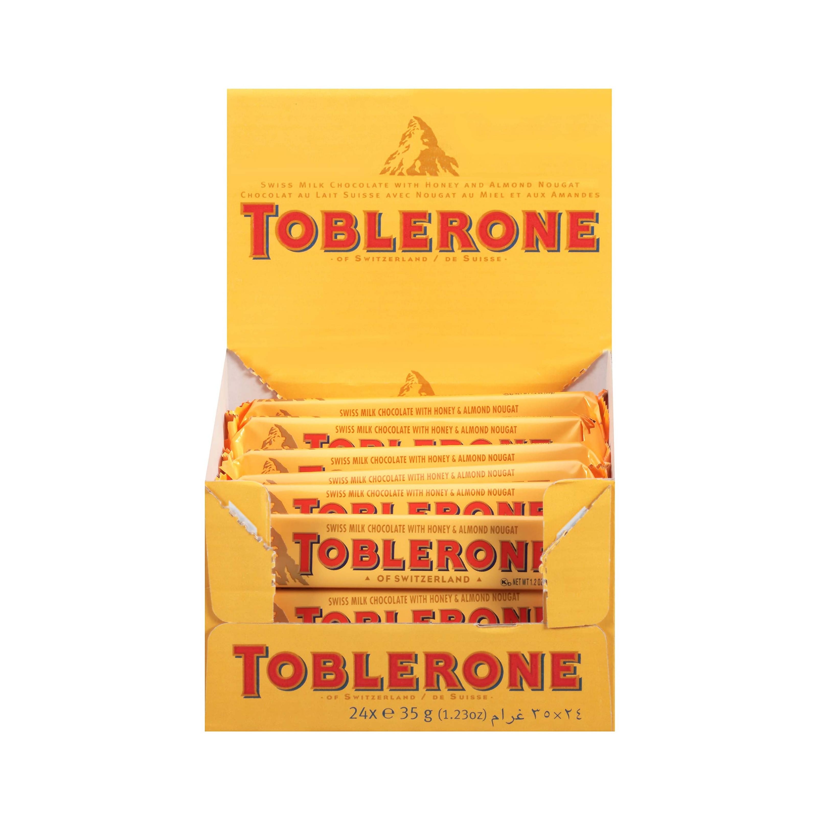 Tobleron White Chocolate 100g Pack of 4 / Tobleron Black Dark Chocolate Bundle