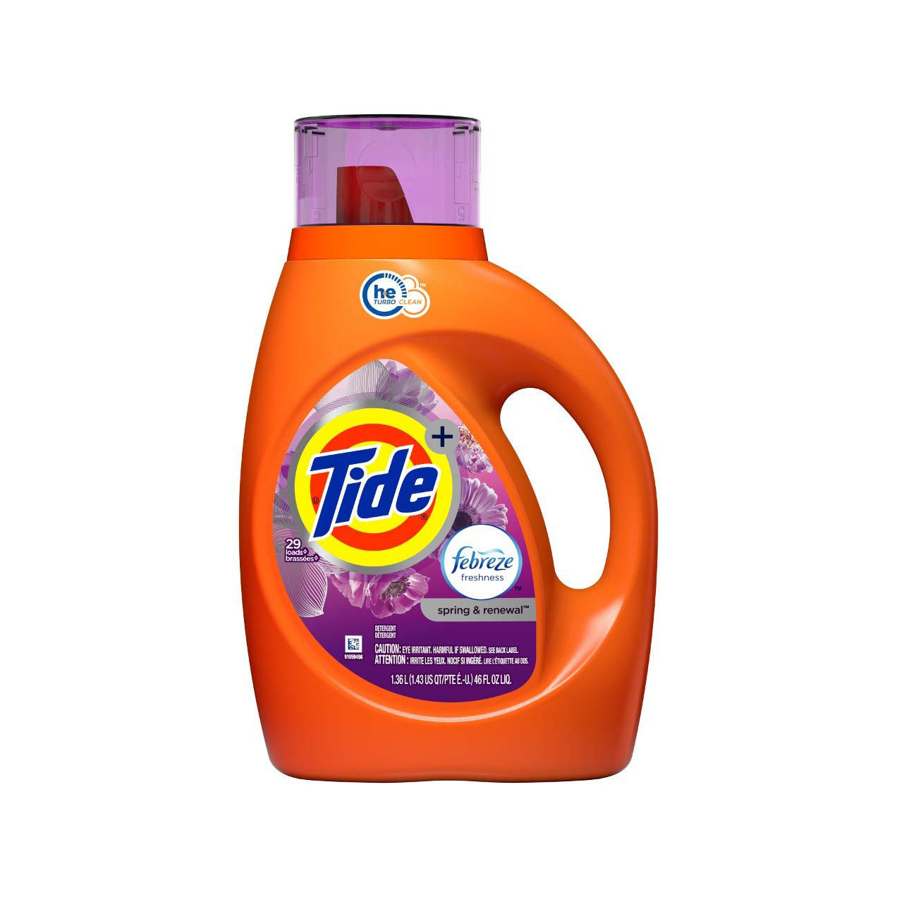 Tide Laundry Detergent Liquid Soap, High Efficiency (He), Original Scent, 64 Loads