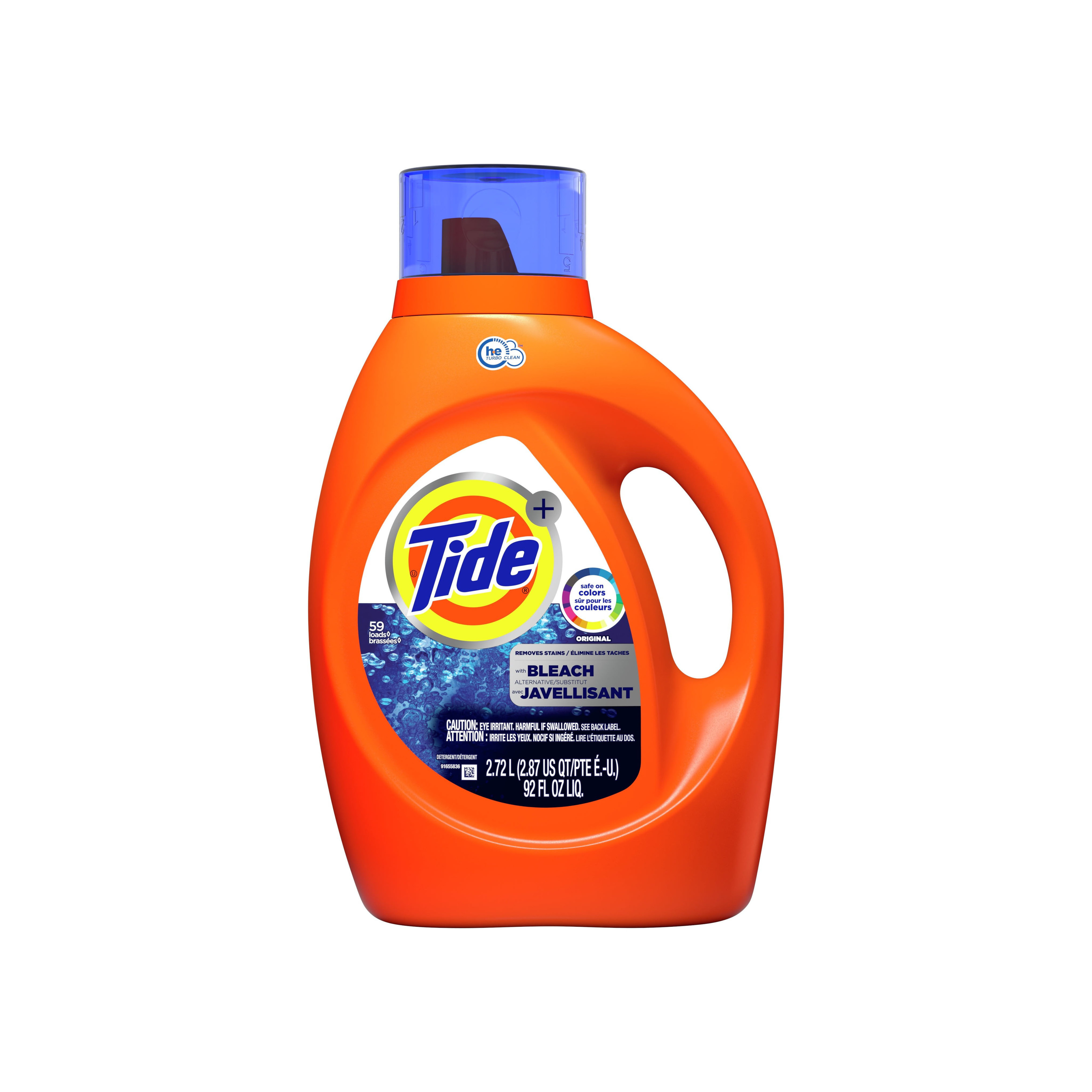 Tide Laundry Detergent Liquid Soap, High Efficiency (He), Original Scent, 64 Loads