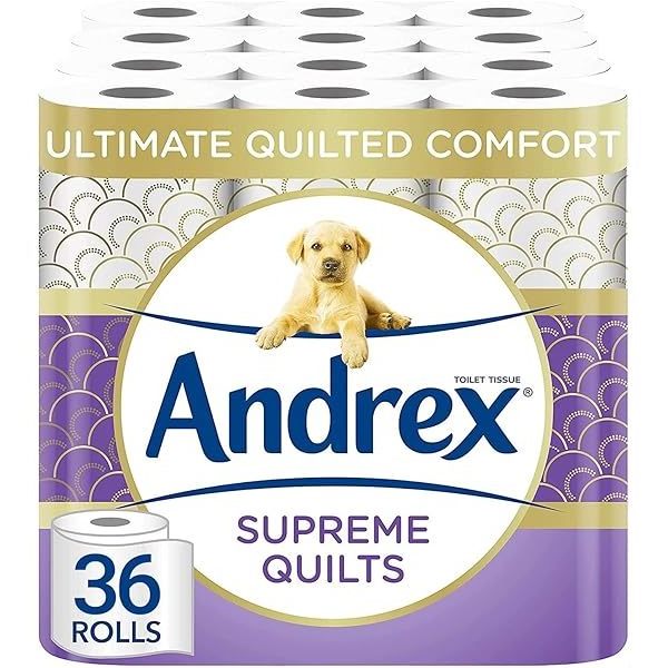 Andrex Ultra Care Toilet Paper - 20 Toilet Roll Pack